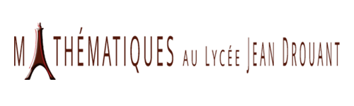Mathmatiques  Drouant